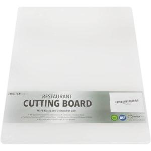image:imageRestaurant Cutting Board 20 x 15 Inch Extra Large 12 Thick Plastic Professional Grade HDPE for Food Service and Commercial Kitchens NSF Stamped