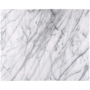 image:imageThirteen Chefs 20 x 16 Inch Marble Pastry Board and Cutting Board for Bakers Pastries Chocolate  Large Marble Serving Platter with Feet20L x 16W