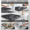 image:imageThirteen Chefs Gas Range Cleaner and Degreaser  Stove Grates Grills Oven Glass and Door  Cuts Through Baked on Food 16oz16 Fl Oz Pack of 1