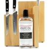 image:imageThirteen Chefs Knife and Honing Oil 12oz  Food Safe Protects Carbon Steel Knives Sharpening Stone Ready Made for Chefs