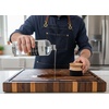 image:imageThirteen Chefs Premium Oil and Wax Applicator for Cutting Boards with Wooden Handle  No Mess Maintenance for Mineral Oil
