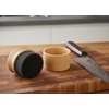 image:imageThirteen Chefs Premium Oil and Wax Applicator for Cutting Boards with Wooden Handle  No Mess Maintenance for Mineral Oil