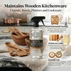 image:imageThirteen Chefs Wood Cutting Board Cleaner  Food Safe Spray for Butcher Blocks and Countertops Spray Soap for Wooden Surfaces 16oz16 Fl Oz Pack of 1